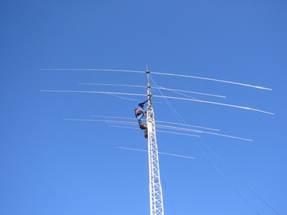 NK9G Tower 2006 - installing new Force 12  C4